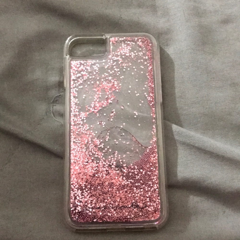 A two piece iPhone case for a iPhone 6 or 7